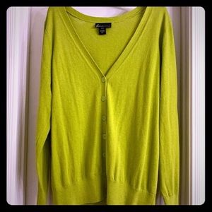Green Cardigan